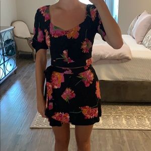 Zara two piece floral set